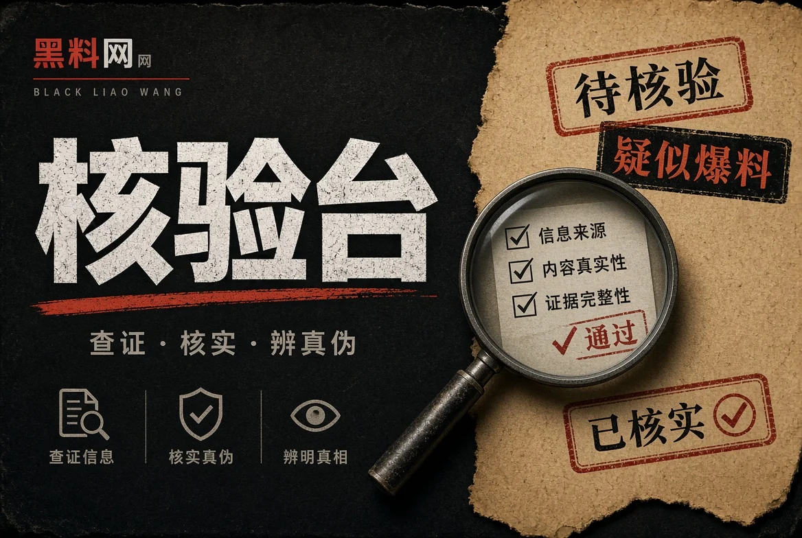 核验台资料核对